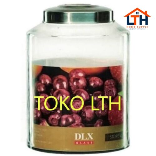 1-1305-1.jpg TOPLES KACA ASINAN 1 SEAL 15 LITER DLX CANISTER JAR BESAR JUMBO MANISAN