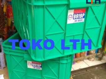 CONTAINER BOX INDUSTRI SERBAGUNA 9919 P ATARI GREEN LEAF KOTAK WADAH TERTUTUP 9919 P