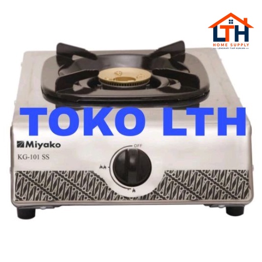 KOMPOR GAS MIYAKO 1 TUNGKU KG 101 SS KG 101SS KG101SS