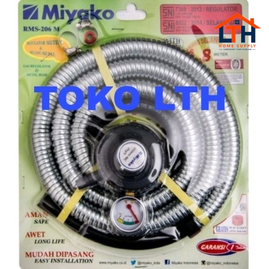 SELANG REGULATOR KOMPOR GAS MIYAKO RMS 206 M RMS206 M RMS206M