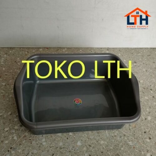 1-1329-1.jpg BAK SEGI 302 SILVER ABU KOMET BASKOM PERSEGI KOTAK TAHU BAK PASIR KUCING