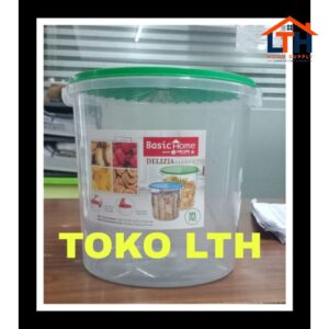 1-1341-1.jpg Toples Jumbo Sealware 5L - Delizia BSW1 Basic Home - Lion Star