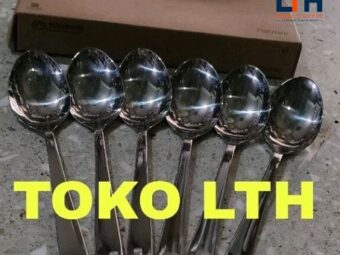 1-1346-1.jpg 6PCS SENDOK MAKAN EDELMANN ESSEN DINNER SPOON HOTEL STAINLESS TEBAL 512-03