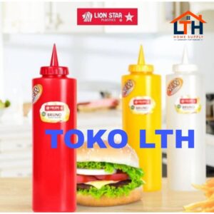 1-1351-1.jpg BOTOL SAOS MAYONAISE 425 ML BRUNO SAUCE KEEPER TS54 SAUS KECAP SAMBAL LION STAR