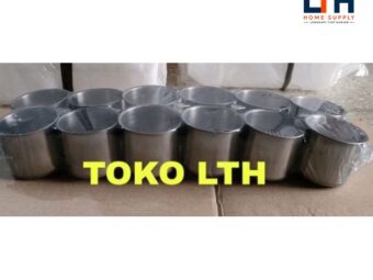 1-1353-1.jpg 6 PCS CANGKIR MINI 6 CM STAINLESS STEEL MUG CUP GELAS TEH KOPI SOUVENIR
