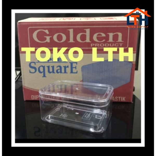 1-1360-1.jpg 12 PCS TOPLES KUE KERING KOTAK SEGI PERSEGI 500 GRAM POLOS GOLDEN 1/2 KG