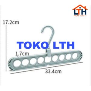 1-1369-1.jpg Gantungan Baju Lipat 9in1 - Magic Hanger