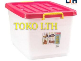 1-1376-1.jpg CONTAINER BOX 50 LITER / KOTAK WAGON CONTAINER RODA 50 LITER VC15 LION STAR VC-15