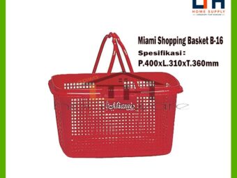 1-1382-1.jpg KERANJANG BELANJA PASAR MIAMI B-16 SHOPPING BASKET LION STAR B16 JINJINGAN SUPERMARKET