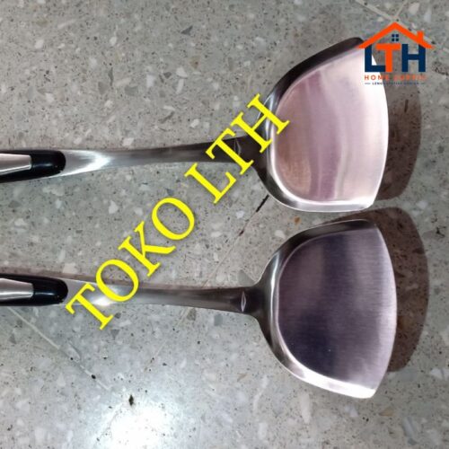 1-1387-1.jpg SUSUK PENGGORENGAN / SUTIL / SPATULA / SODET STAINLESS STEEL