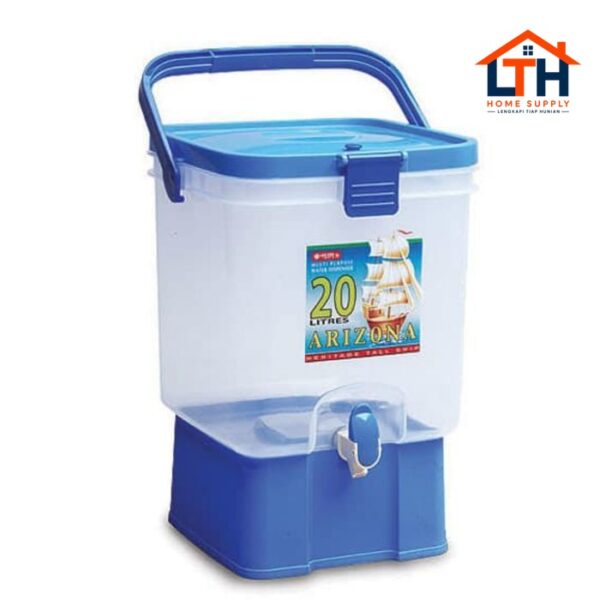 ARIZONA DRINK JAR 20 ltr LION STAR / TEMPAT AIR MINUM KRAN/ DISPENSER