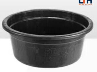 1-1394-1.jpg BASKOM KARET ANTI PECAH BULAT 24" / JOLANG HITAM / BAK KARET / EMBER