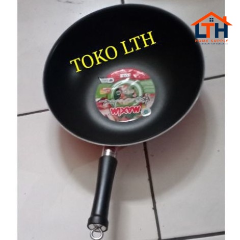 1-1396-1.jpg KATEL WAJAN TEFLON 28 CM HERO WOK MAXIM / PENGGORENGAN ANTI LENGKET MASPION