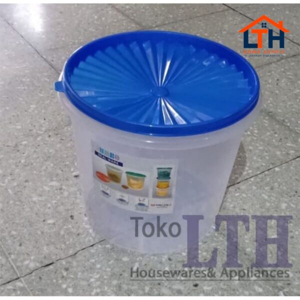 TOPLES PLASTIK 5 LITER KOMET STAR WADAH KERUPUK PEYEK KUE PERMEN SIROP JUMBO SEALWARE 5L