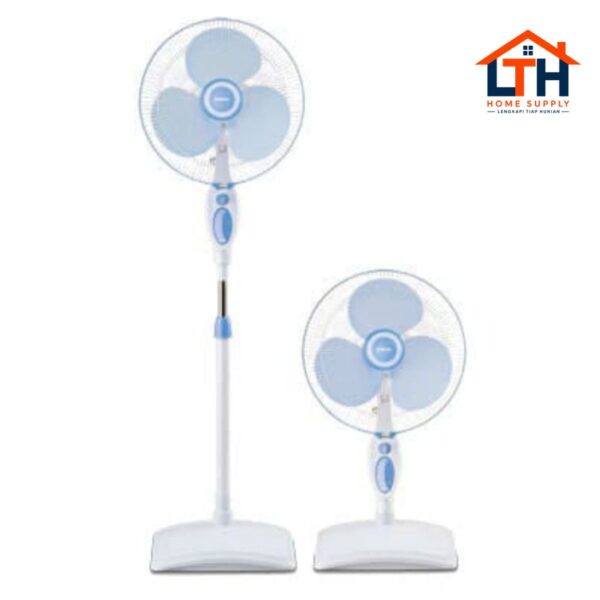 1-1418-1.jpg KIPAS ANGIN BERDIRI KAS 1627 KB MIYAKO 2 IN 1 / DESK STAND FAN 16 INCHI