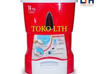 1-1430-1.jpg RICE BOX 14 KG PLASTIK MASPION MRD 1400 AP / WADAH TEMPAT BERAS