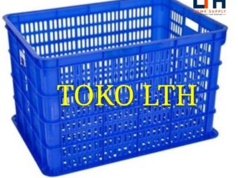 1-1434-1.jpg CONTAINER KERANJANG INDUSTRI SERBAGUNA 2208L GREEN LEAF KOTAK KRAT LUBANG BOXI 2208 L