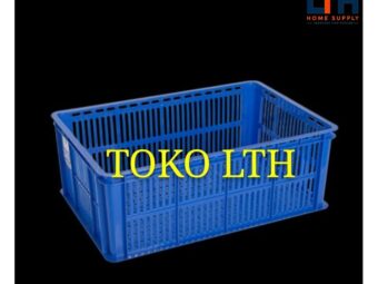 1-1444-1.jpg CONTAINER KERANJANG INDUSTRI SERBAGUNA 2242L GREEN LEAF KOTAK KRAT LUBANG BOXI 2242 L