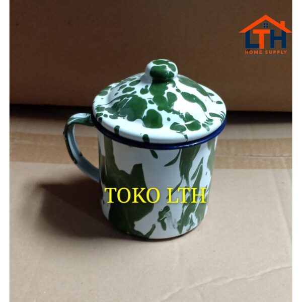 1-1445-1.jpg Mug+Tutup Kaleng Enamel Lurik Blurik 9cm
