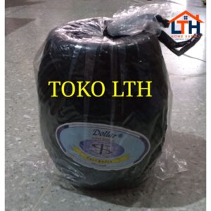 TALI RAFIA 1 KG HITAM / TALI PLASTIK
