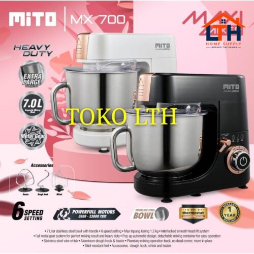 1-1470-1.jpg MITO STAND MIXER MAXI MX700 COM 7 LITER MX 700