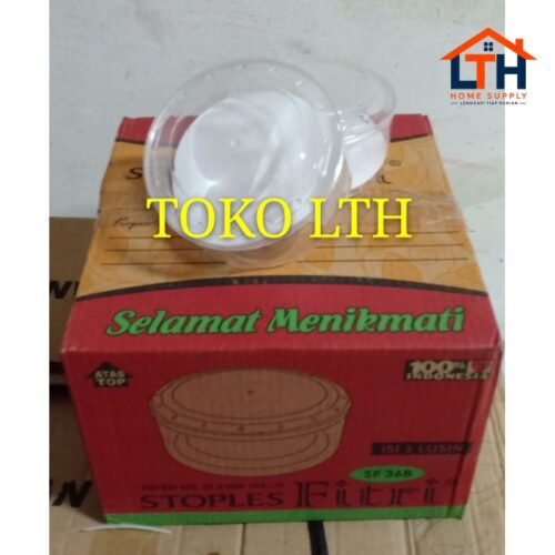 PER 12 PCS TOPLES KUE KERING FITRI NUAI SF 368 BULAT POLOS SETENGAH 1/2 KG SF368