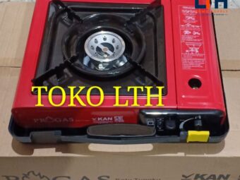 1-1479-1.jpg KOMPOR GAS PORTABLE TRAVEL 2 IN 1 KOMPOR 1 TUNGKU KOPER PORTABEL