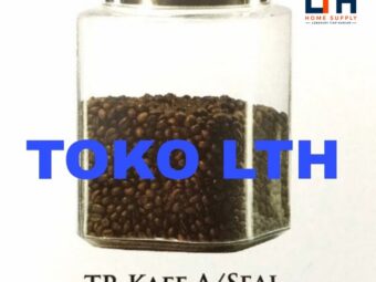 1-1484-1.jpg TOPLES KACA SEGI 6 LITER DLX KAFE A SEAL CANISTER STOPLES KOPI BELING BENING