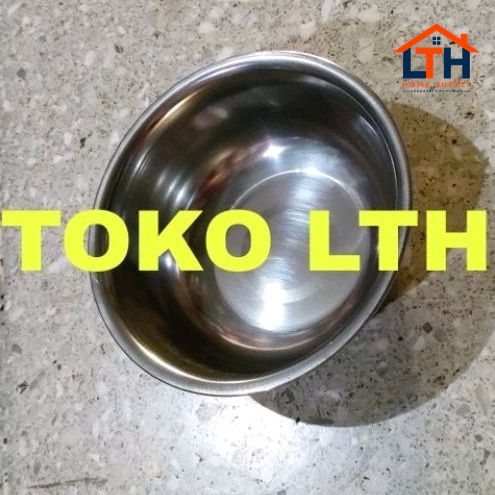 MANGKOK STAINLESS 12 CM BASKOM MANGKUK KOBOKAN CETAKAN NASI
