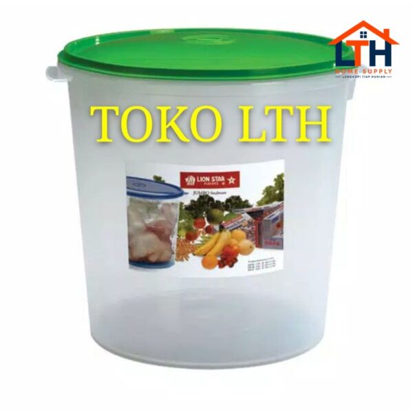 WADAH SERBAGUNA BUNDAR 24 LITER JUMBO SEALWARE 24 L LION STAR SW-37 TOPLES BESAR KERUPUK KELER PEYEK