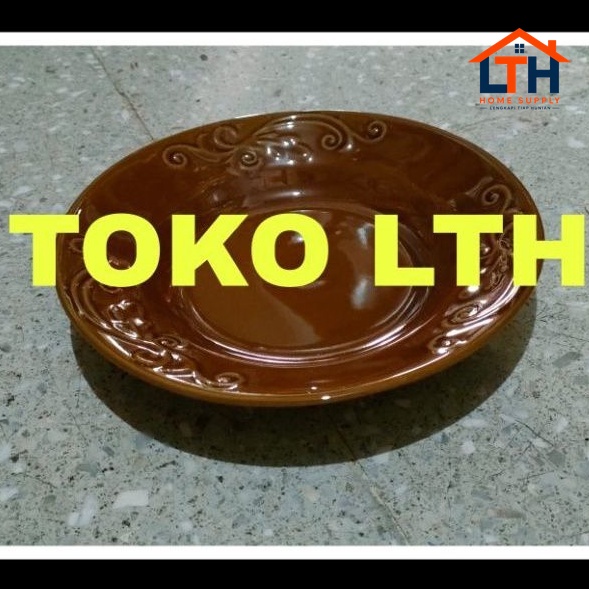 1-1499-1.jpg 6 PCS PIRING UKIR 8" KERAMIK