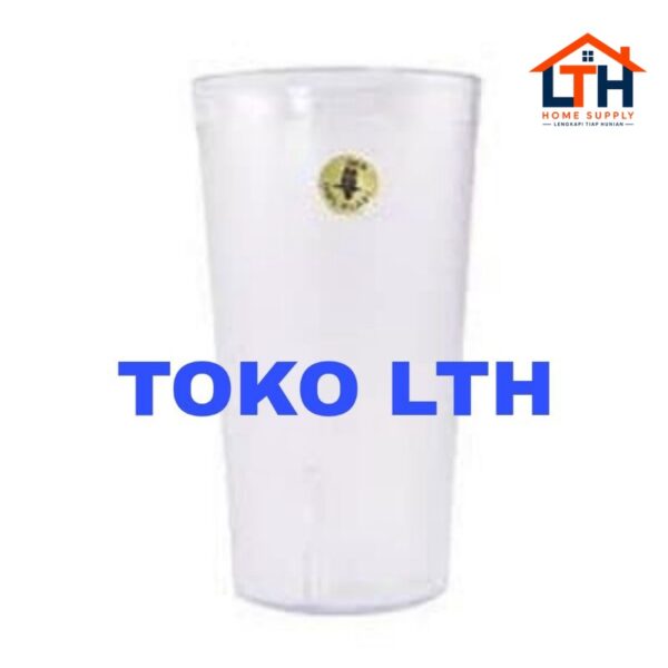 1-1513-1.jpg GELAS PLASTIK AKRILIK MIKA 350 ML OWL PLAST GLASS ACRYLIC FOOD COURT CANGKIR TEH