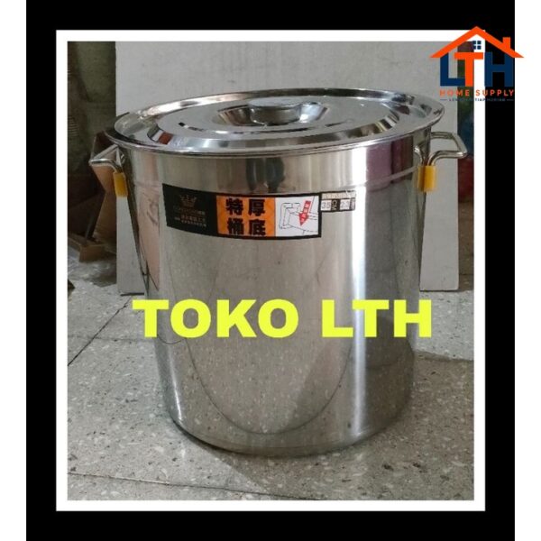 Dandang Panci Stockpot Stainless 30 - 35 - 40 - 45