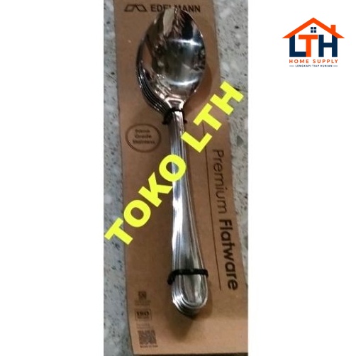1-1527-1.jpg 6PCS SENDOK MAKAN ONINOX 520-03 P EDELMANN DESSERT SPOON HOTEL TEBAL