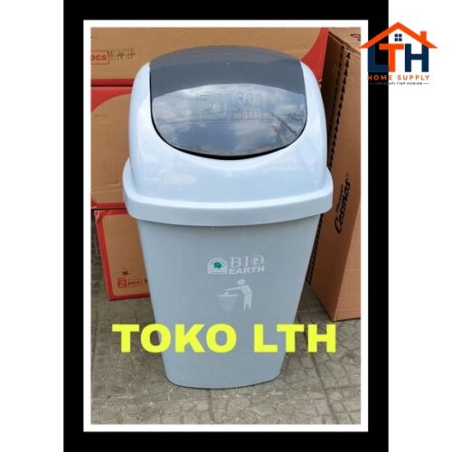 1-1529-1.jpg TEMPAT SAMPAH BIO DUSTBIN 50 LITER GREEN LEAF 2155