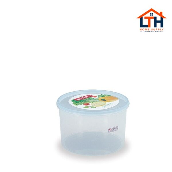 1-153-1.jpg WADAH SERBAGUNA BUNDAR- NATURAL SEALWARE P-61 ROUND-LION STAR SW-74
