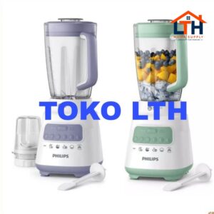 1-1540-1.jpg BLENDER PHILIPS PLASTIK 2L 5000 SERIES HR2221 HR 2221 GARANSI RESMI