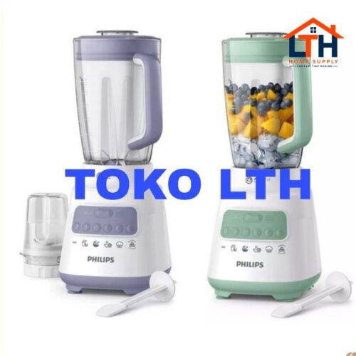 1-1540-1.jpg BLENDER PHILIPS PLASTIK 2L 5000 SERIES HR2221 HR 2221 GARANSI RESMI