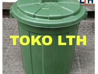 1-1542-1.jpg EMBER PLASTIK 60 LITER + TUTUP/ TONG AIR TINGGI BESAR