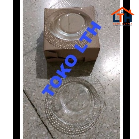 1-1544-1.jpg 12 PCS PIRING MAKAN 9 INCH KACA BELING BENING TRANSPARAN 9" DURALEK