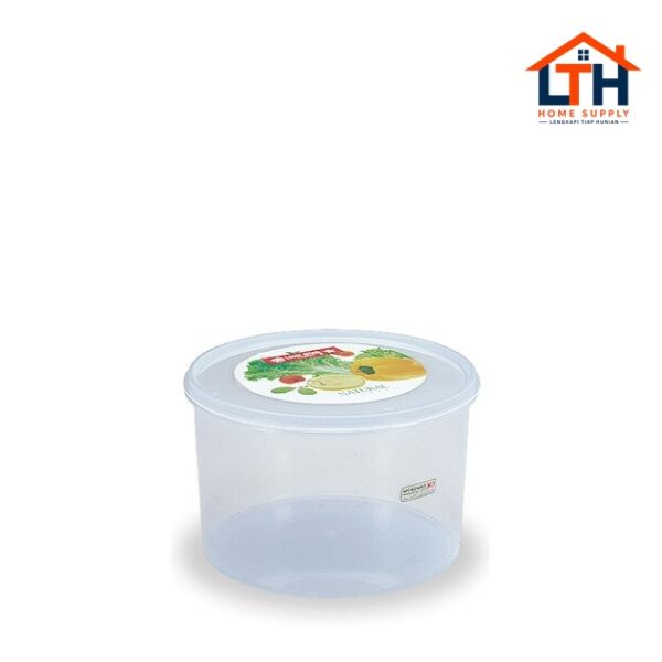 WADAH SERBAGUNA BUNDAR- NATURAL SEALWARE P-62 ROUND-LION STAR SW-75