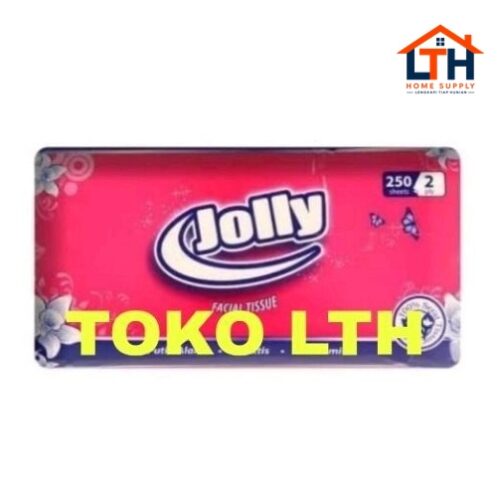 1-1557-1.jpg JOLLY FACIAL TISSUE 250 SHEET 2 PLY TISSU TISU WAJAH KECANTIKAN