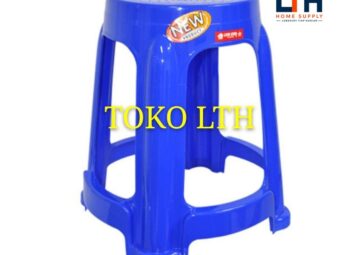 1-157-1.jpg KURSI PLASTIK / BANGKU BAKSO BASO BUNDAR PALMA G21 ROUND STOOL LION STAR G-21