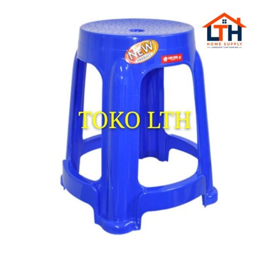 1-157-1.jpg KURSI PLASTIK / BANGKU BAKSO BASO BUNDAR PALMA G21 ROUND STOOL LION STAR G-21