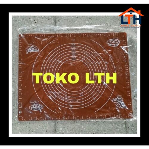 1-1570-1.jpg ALAS ADONAN MAT KUE SILIKON TATAKAN BAKING ROTI SILICONE 50 x 40 CM