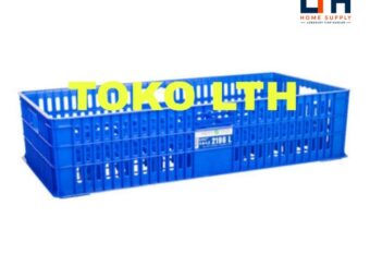 1-1573-1.jpg CONTAINER GELAS 50 SEKAT 2216L GREEN LEAF BOX KOTAK RAK CUCI GELAS PLASTIK 2216 L