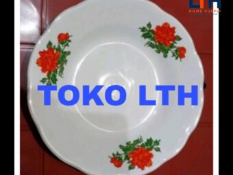 1-1584-1.jpg PIRING TATAKAN KERAMIK 6 INCH LUCKY KEMBANG PISIN KECIL TATAK PORSELEN