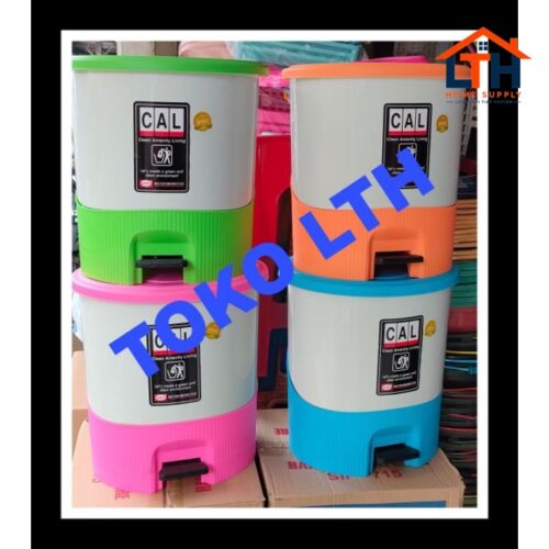 1-1602-1.jpg TEMPAT SAMPAH INJAK BULAT 15 LITER SHINPO SIP 715 TONG SAMPAH PEDAL WARNA SIP715