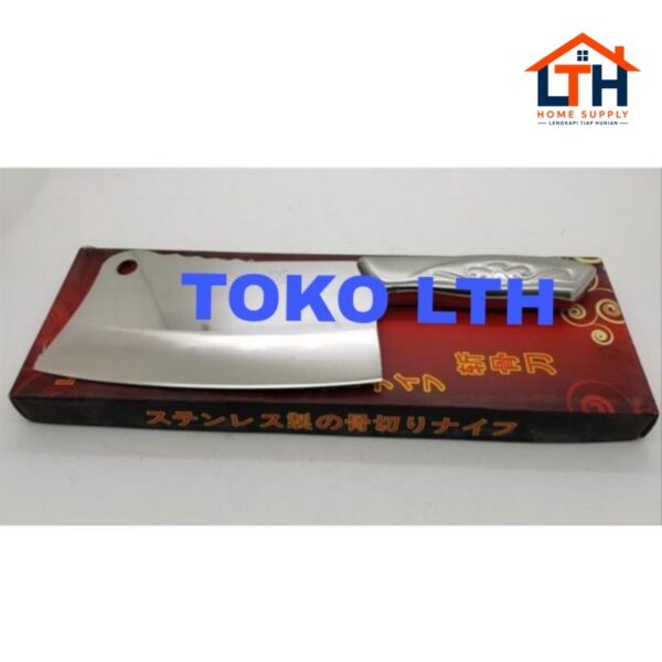 1-1616-1.jpg PISAU GOLOK DAGING STAINLESS BEDOG BEDOK GAGANG STENLIS