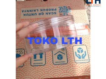 1-1618-1.jpg 12 PCS TOPLES KUE KERING BULAT TUTUP ULIR DRAT PUTAR GOLDEN 500 GRAM 1/2 KG